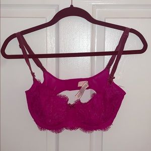 Vs dream angels push-up no padding pink lace